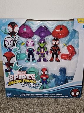 Marvel Spidey and His Amazing Friends Water Webs Toy Set - Multicolor